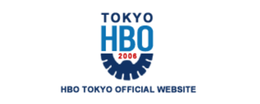 HBO東京のロゴバナー
